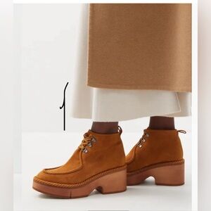 CLERGERIE
Aeli Suede Platform Boots
